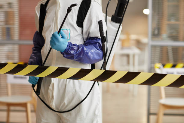 Professional Hoarding Cleanup technician working in Yakima, WA